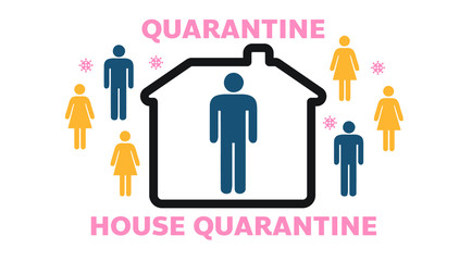 Social distancing Keep distance sign Coronovirus Vector illustration.