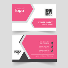 Corporate & Creative Business card Template Design.