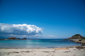 爪木ヶ崎海岸の風景
