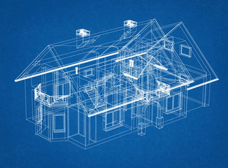 House Design blueprint