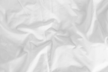 White linen background with copy space.