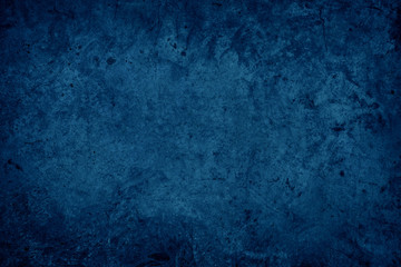 Beautiful Abstract dark blue ocean concrete wall texture background. Polished concrete floor grunge surface.