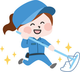 二頭身_清掃員A02