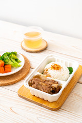 Baked Pork Ribs with Sauce