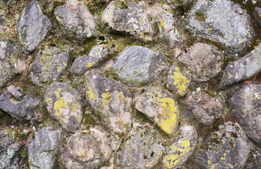 Masonry pattern of Japanese shrines. Kyoto. Japan