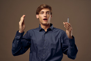 portrait of a young man with a beard