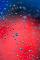 raindrops on glass texture abstract background