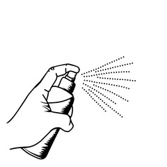 hand holding a stick