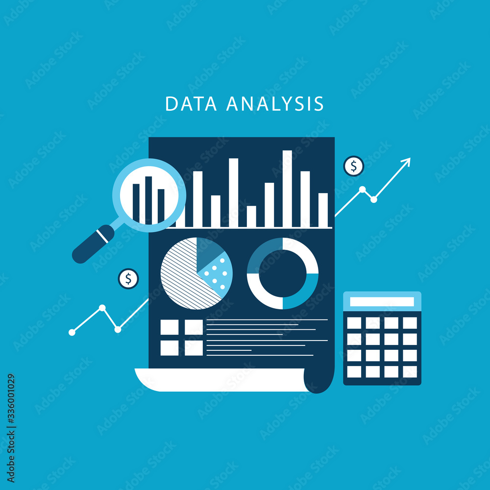 Poster data analysis and financial research with 