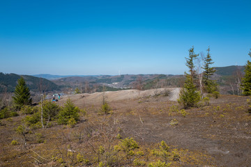 Schlackenhalde in Lennestadt Altenhundem
