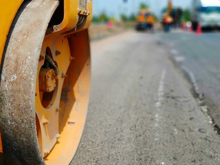 Rollers Road maintenance work in Thailand