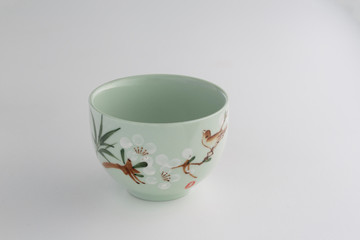 Empty cup for coffee and tea