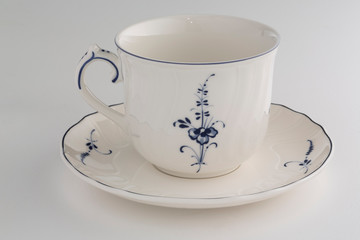 Empty cup for coffee and tea