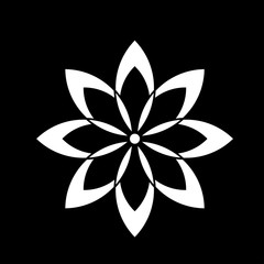 Islamic vintage floral pattern vector