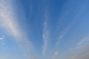 white cloud on blue sky
