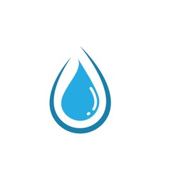 water drop Logo Template vector illustration