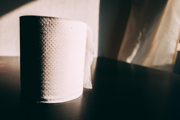 トイレットペーパー ロール 横