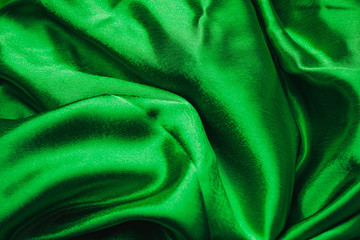 luxury cloth, wavy folds of silk texture satin material
