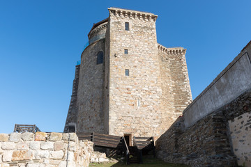 Fototapeta na wymiar Castle of Alba Dukes in Alba de Tormes, Salamanca province, Spain