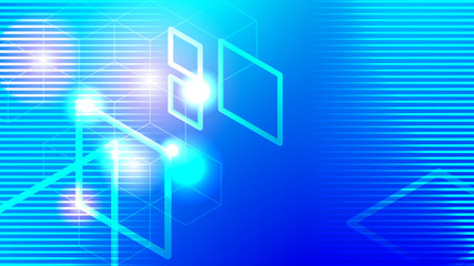 Obraz premium Abstract light and shade creative technology background. Vector illustration.