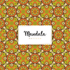 luxury ornamental mandala design background