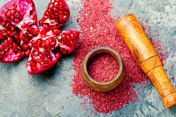 Oriental pomegranate spice.