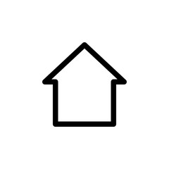 Home Mother’s Day Outline Icon Logo Vector Illustration
