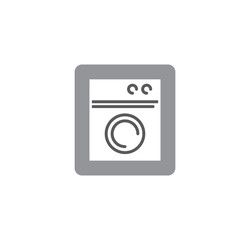 Laundry related icon on background for graphic and web design. Creative illustration concept symbol for web or mobile app