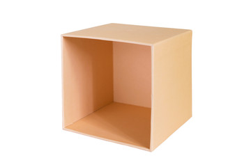 Fototapeta premium Empty box isolated