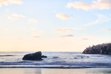 The wonderful coastline of Tenerife in the Canary Island