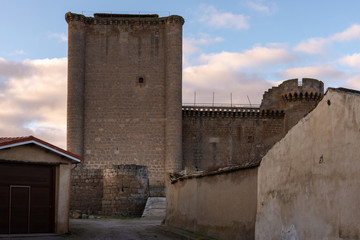 Castle of Villafuerte de Esgueva, Valladolid province, Spain