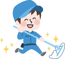 二頭身_清掃員C02