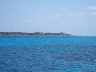 Fototapeta premium View to Isla Mujeres near Cancun city at Quintana Roo in Mexico