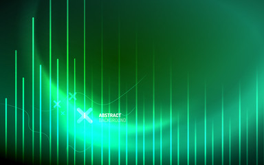 Abstract background - neon line design for Wallpaper, Banner, Background, Card, Book Illustration, landing page