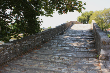 Bridge of Arta at Arachthos river Epirus Greece