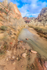 Virgin River at Zion National Park