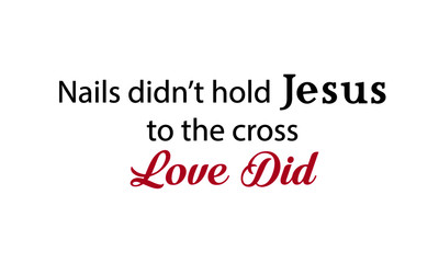 Good Friday Special Quote, Typography for print or use as poster, card, flyer or T Shirt