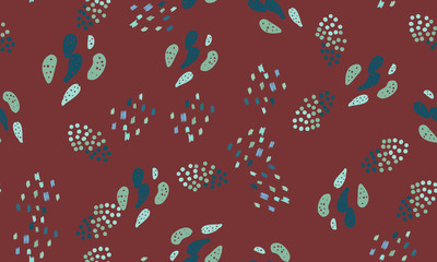 Colorful abstract hand drown pattern