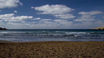 marine panoramas of the islands of Malta and Gozo