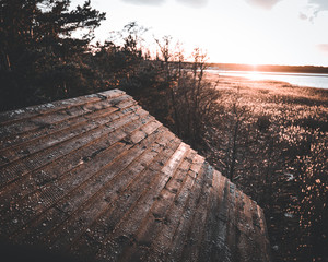 zachód słońca  © Krzysztof