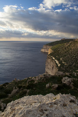 marine panoramas of the islands of Malta and Gozo