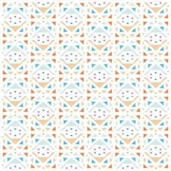 Beautiful of Colorful Triangle Pattern, Reapeated, Abstract, Illustrator Geometric Pattern Wallpaper. Image for Printing on Paper, Wallpaper or Background, Covers, Fabrics