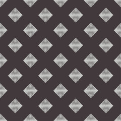 Design with manual hatching. Ethnic boho ornament. Seamless background. Tribal motif. Vector illustration for web design or print.