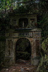 Fototapeta na wymiar The marble mountains entrance Da Nang, Vietnam, Asia