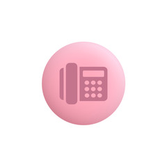 Fax -  Modern App Button