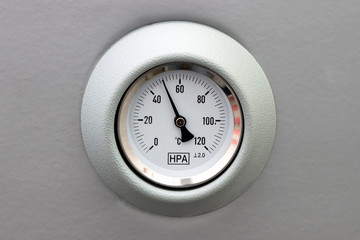 pressure gauge for measure in job, manometer for measure pressure in the process