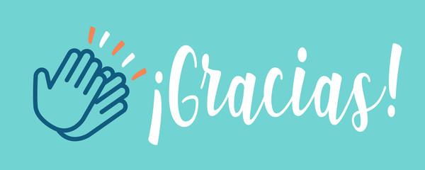 Obraz premium Gracias 