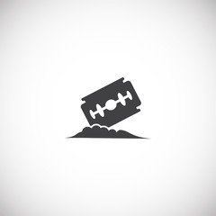 Drugs related icon on background for graphic and web design. Creative illustration concept symbol for web or mobile app