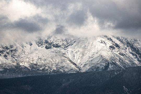 Góry Tatry zimą