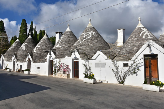 The Trulli of Alberobello, Italy 
